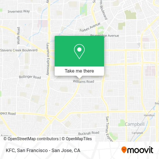 Kfc map