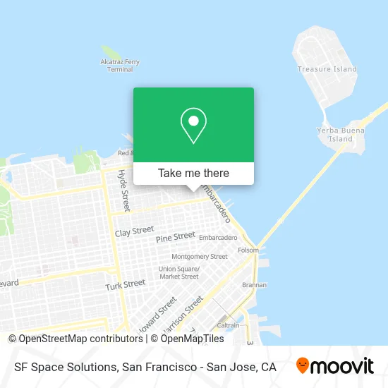SF Space Solutions map