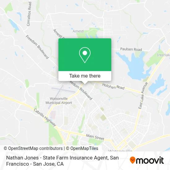 Nathan Jones - State Farm Insurance Agent map