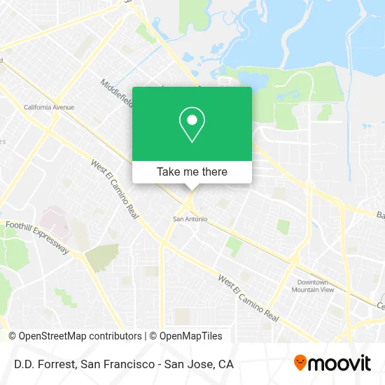 D.D. Forrest map