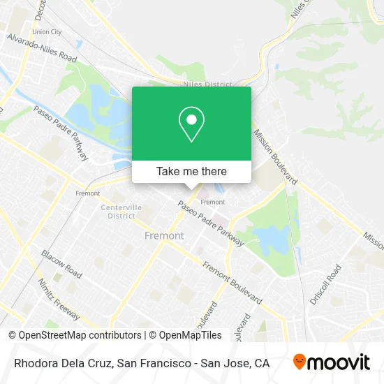 Rhodora Dela Cruz map