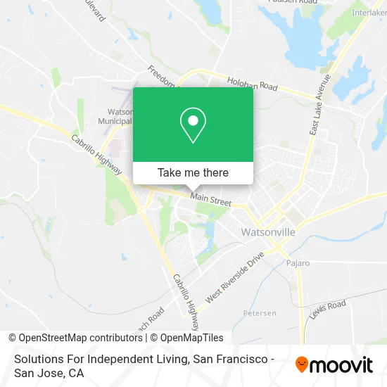 Solutions For Independent Living map