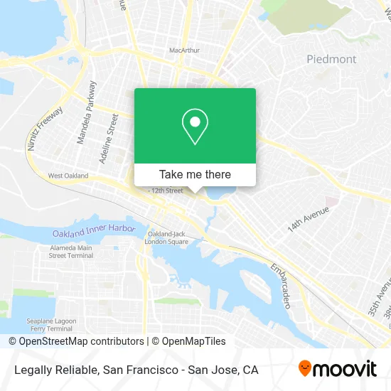 Legally Reliable map
