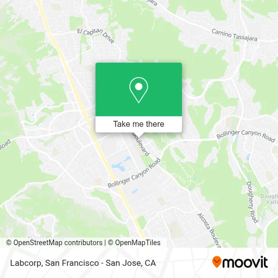 Labcorp map