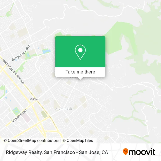 Ridgeway Realty map