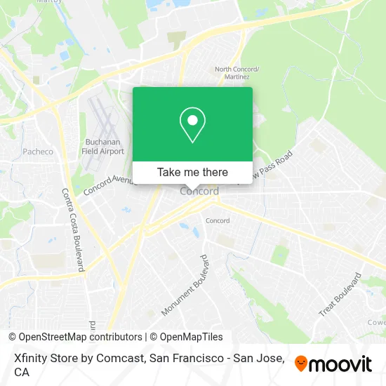 Xfinity Store by Comcast map