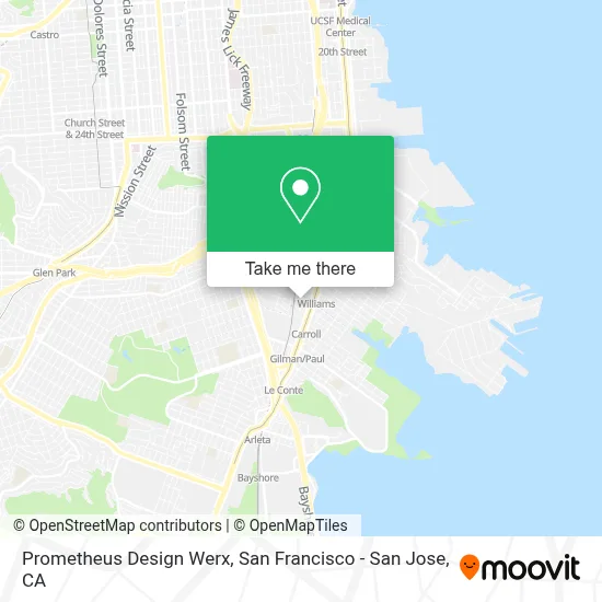 Prometheus Design Werx map
