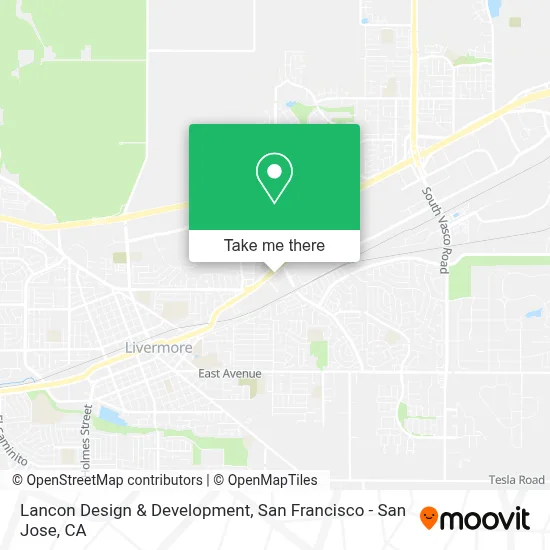 Lancon Design & Development map