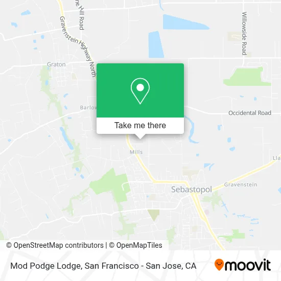 Mod Podge Lodge map