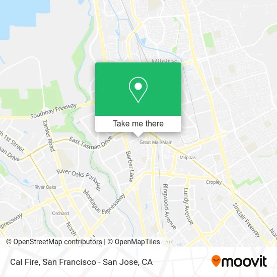 Cal Fire map