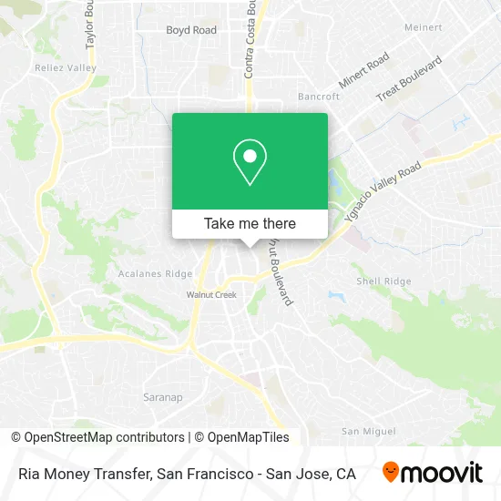 Ria Money Transfer map