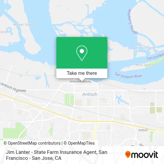 Jim Lanter - State Farm Insurance Agent map