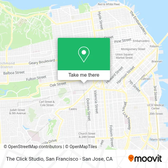 The Click Studio map