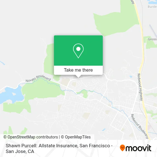Shawn Purcell: Allstate Insurance map