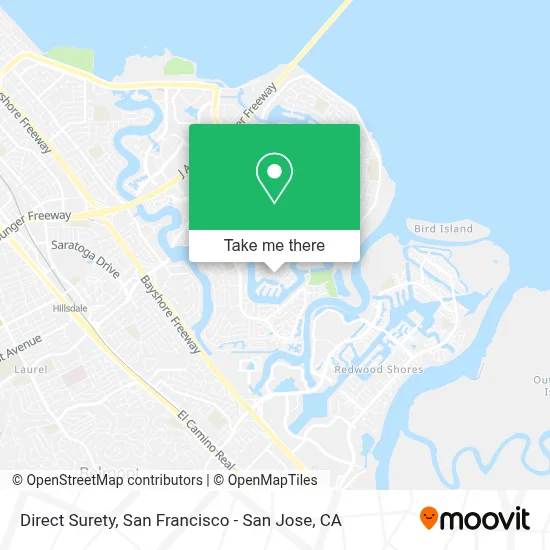 Direct Surety map