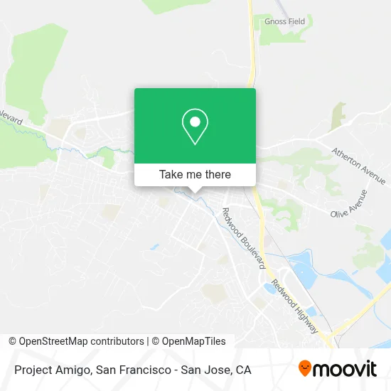 Project Amigo map