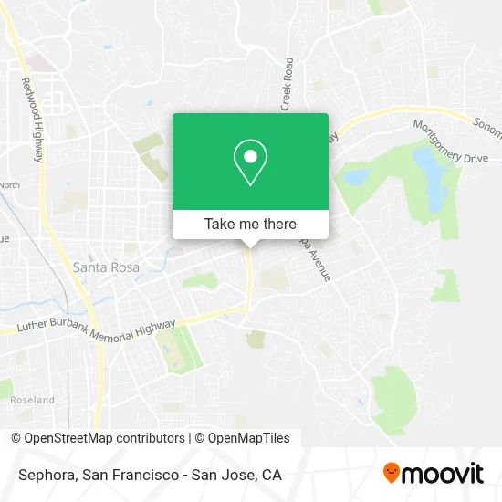 Sephora map