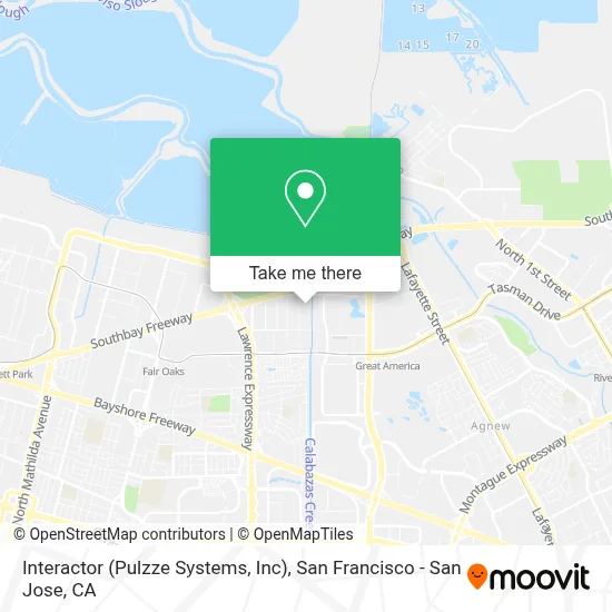 Interactor (Pulzze Systems, Inc) map