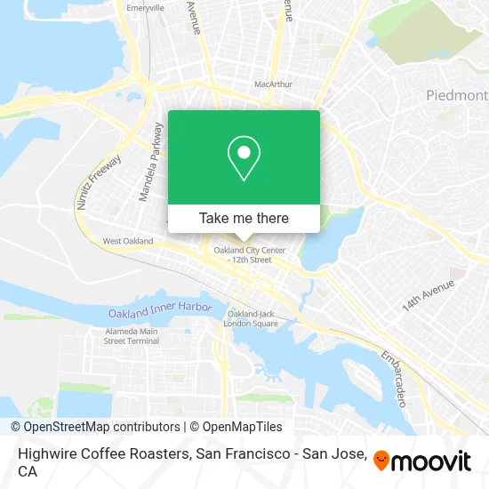 Highwire Coffee Roasters map