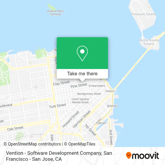 Vention - Software Development Company map