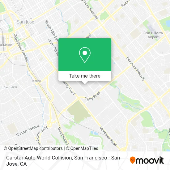 Carstar Auto World Collision map