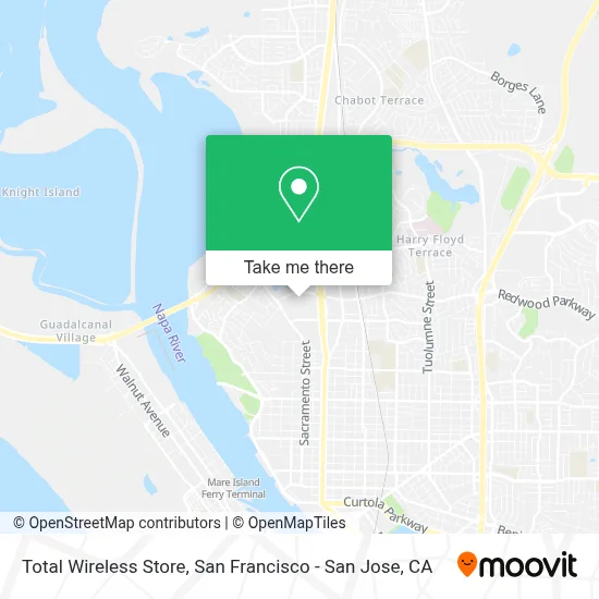 Total Wireless Store map