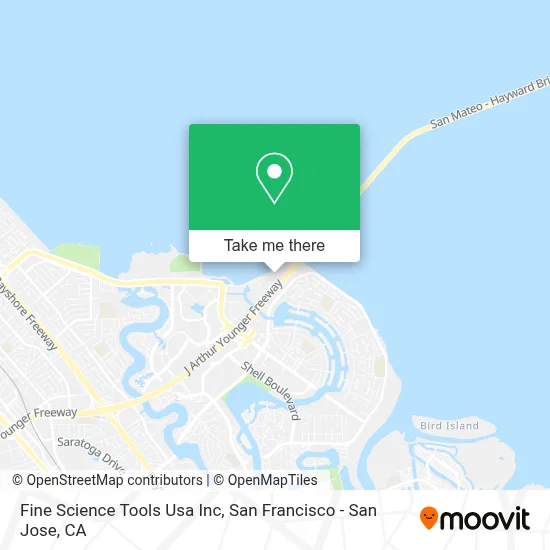 Fine Science Tools Usa Inc map