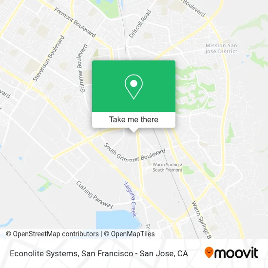 Econolite Systems map