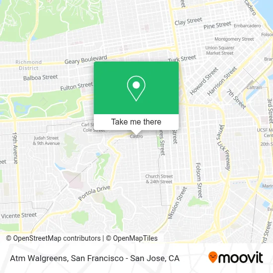 Atm Walgreens map