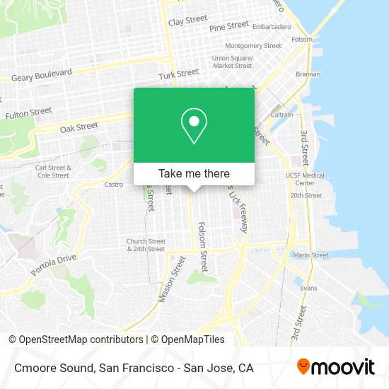 Cmoore Sound map