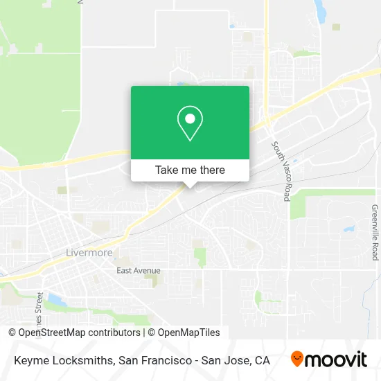 Keyme Locksmiths map