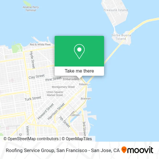 Roofing Service Group map