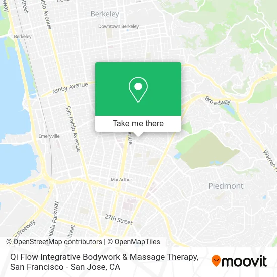 Qi Flow Integrative Bodywork & Massage Therapy map