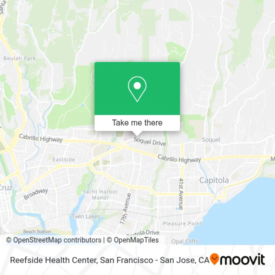 Reefside Health Center map