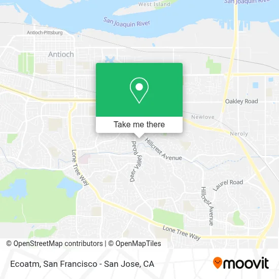 Ecoatm map