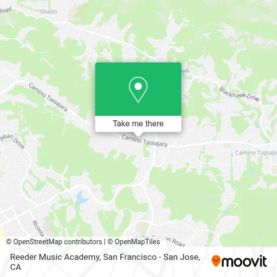 Reeder Music Academy map