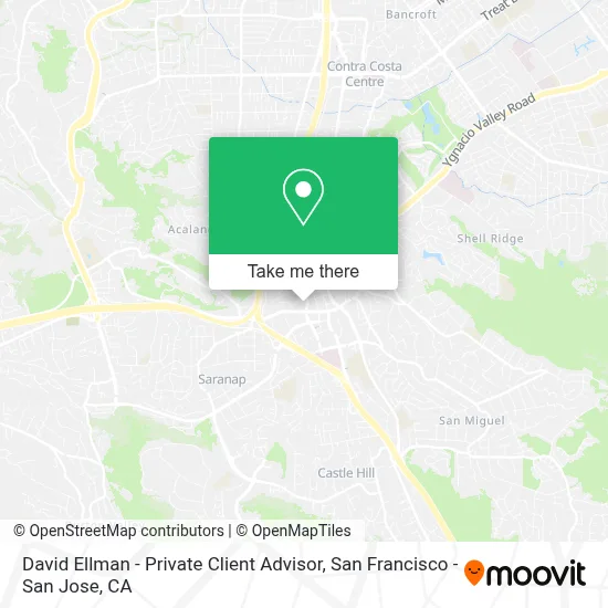 David Ellman -  Private Client Advisor map