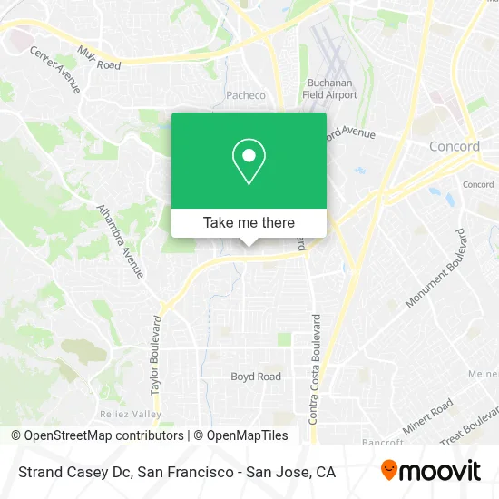 Strand Casey Dc map