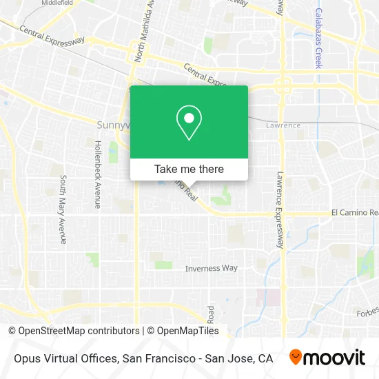 Opus Virtual Offices map
