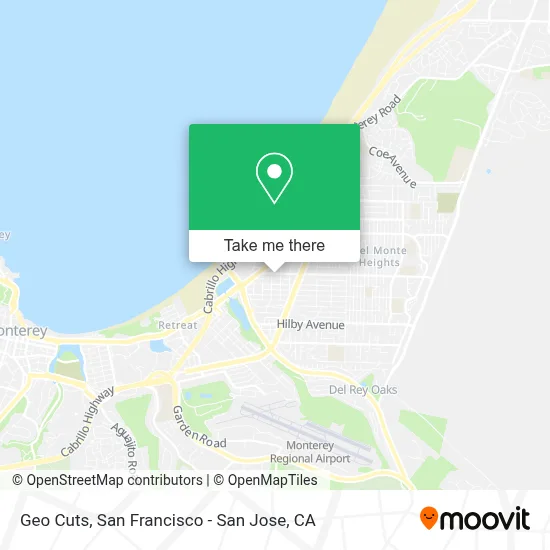 Geo Cuts map
