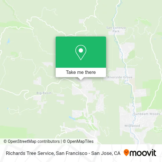 Richards Tree Service map