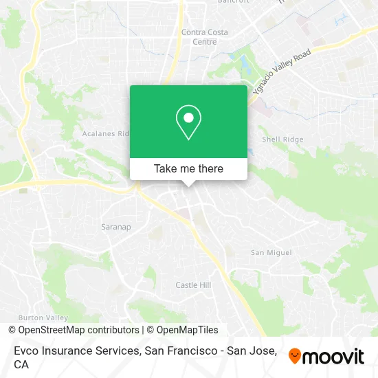 Evco Insurance Services map