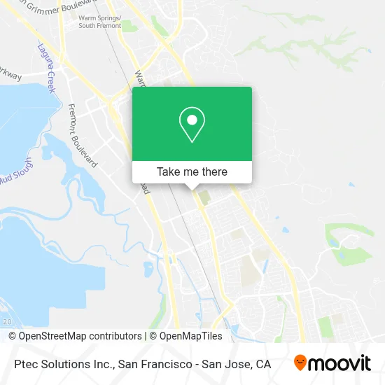 Ptec Solutions Inc. map
