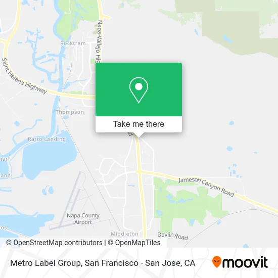 Metro Label Group map
