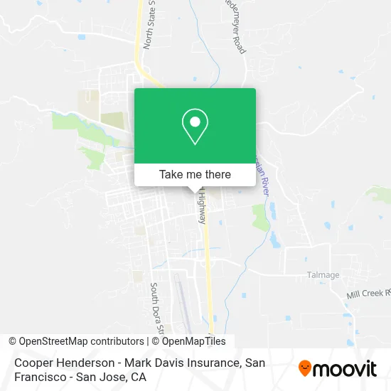Cooper Henderson - Mark Davis Insurance map