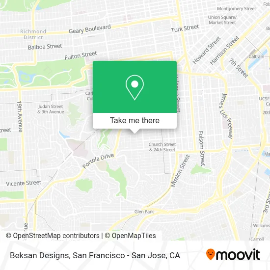 Beksan Designs map
