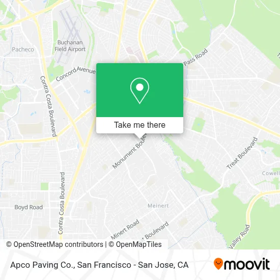 Apco Paving Co. map