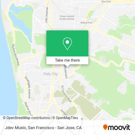 Jdev Music map