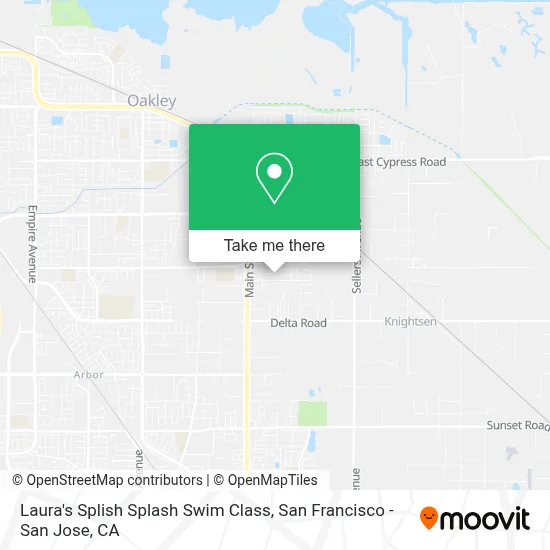 Laura's Splish Splash Swim Class map