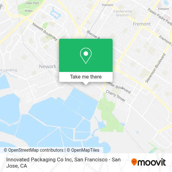 Innovated Packaging Co Inc map